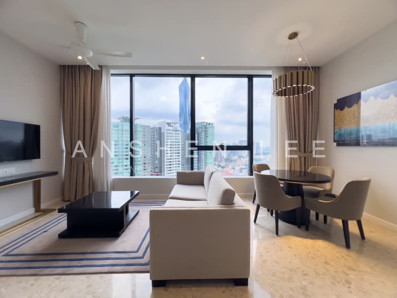 Kediaman Servis untuk Dijual di Pavilion Ceylon Hill - Anshen Lee - Living Room - PropertyGuru.com.my