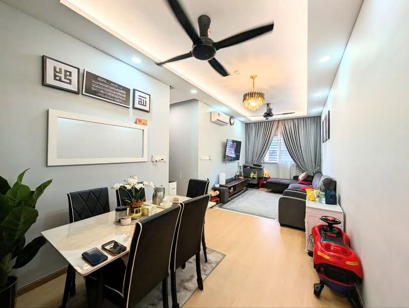 Apartment for Sale at Kemuning Idaman - Muin Mn - Living Room - PropertyGuru.com.my