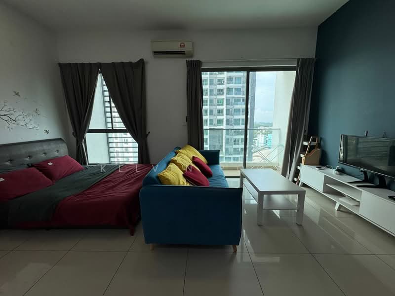 Service Residence for Sale at Cybersquare - Kelvin Pook - Living Room - PropertyGuru.com.my