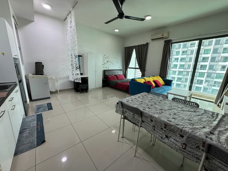Service Residence for Sale at Cybersquare - Kelvin Pook - Living Room - PropertyGuru.com.my