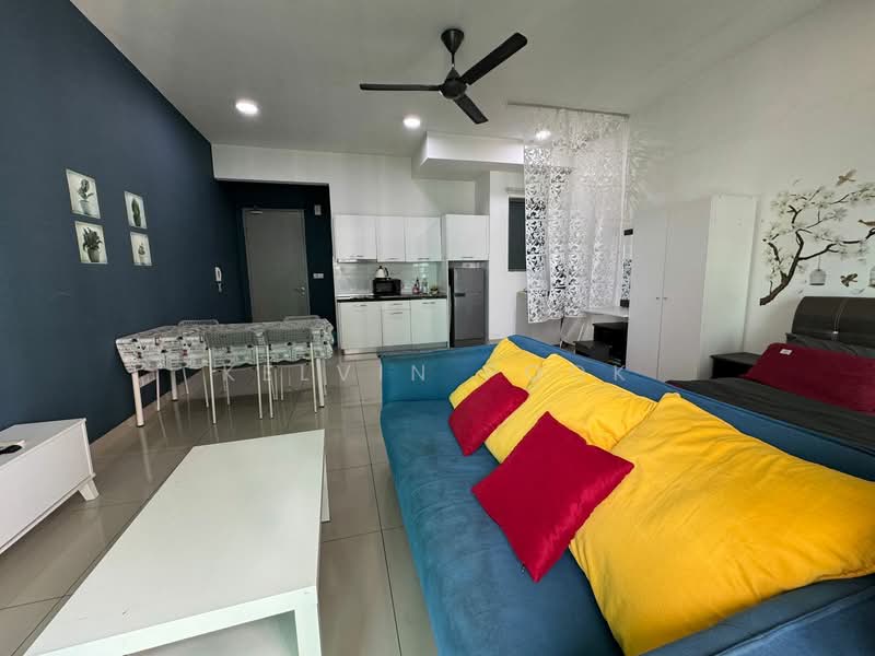 Service Residence for Sale at Cybersquare - Kelvin Pook - Living Room - PropertyGuru.com.my