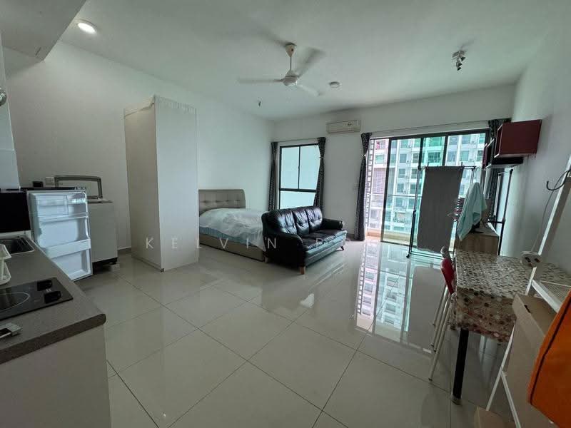 Service Residence for Sale at Cybersquare - Kelvin Pook - Living Room - PropertyGuru.com.my