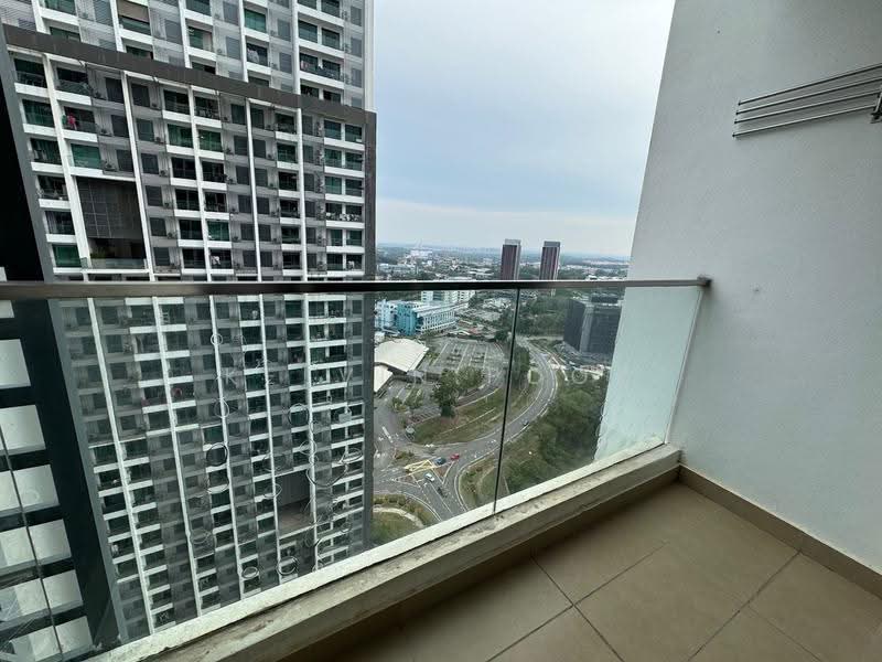 Service Residence for Sale at Cybersquare - Kelvin Pook - Balcony - PropertyGuru.com.my