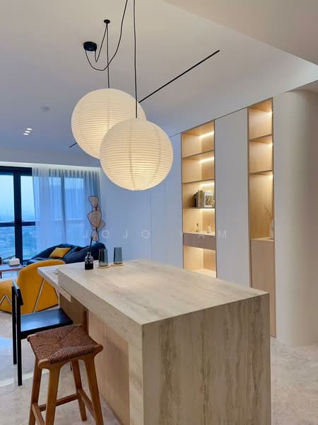 Servis Apartment untuk Disewa di TRX Residences - Jojo Yam - Living Room - PropertyGuru.com.my