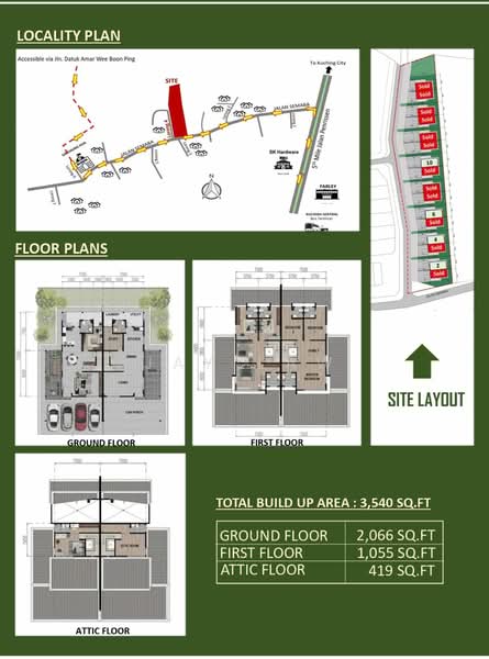 Semi-Detached House for Sale in Semaba (Kuching) - Jay Law - PropertyGuru.com.my