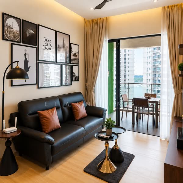 Condominium for Sale at Bay Point @ Country Garden Danga Bay - Elaine Ng - Living Room - PropertyGuru.com.my