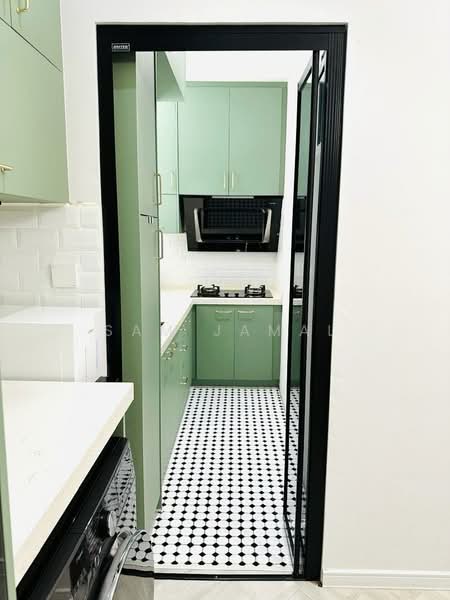 Pangsapuri untuk Disewa di Residensi Vista Wirajaya - Sam Jamal - Kitchen - PropertyGuru.com.my