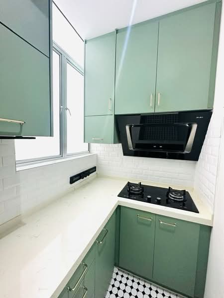Pangsapuri untuk Disewa di Residensi Vista Wirajaya - Sam Jamal - Kitchen - PropertyGuru.com.my