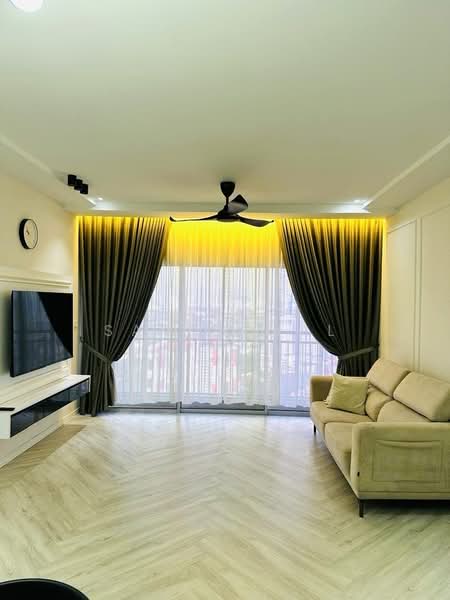 Pangsapuri untuk Disewa di Residensi Vista Wirajaya - Sam Jamal - Living Room - PropertyGuru.com.my