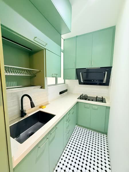 Pangsapuri untuk Disewa di Residensi Vista Wirajaya - Sam Jamal - Kitchen - PropertyGuru.com.my