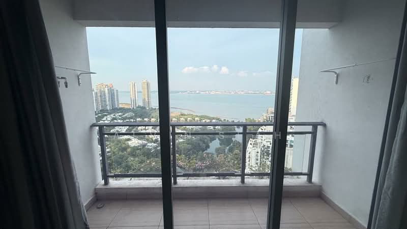 Pangsapuri untuk Dijual di Forest City - Alvin Seah - Balcony - PropertyGuru.com.my