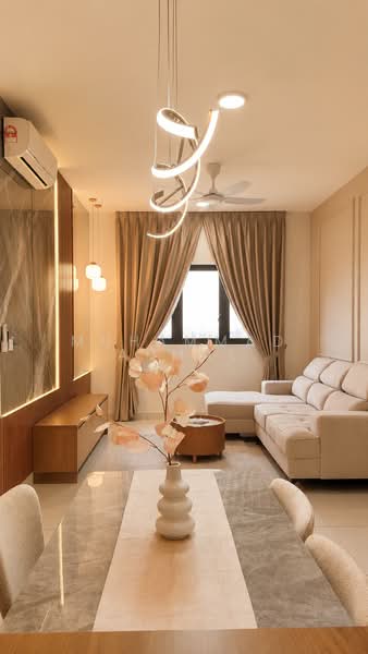 Service Residence for Rent at Nexus Taman Pertama - Muhammad Akmal - Living Room - PropertyGuru.com.my