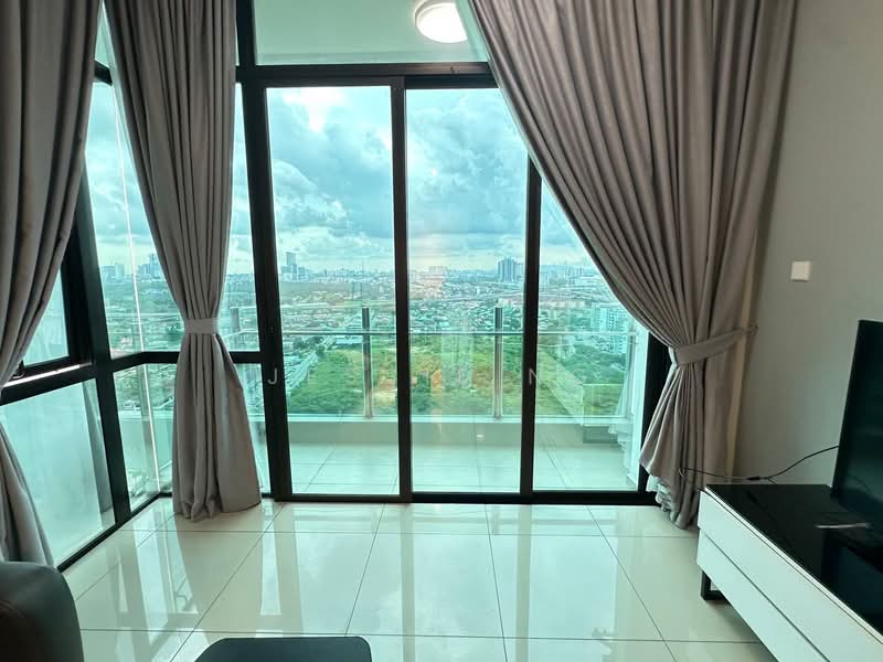 Servis Apartment untuk Disewa di Wave @ Marina Cove - Jessie Ng - Living Room - PropertyGuru.com.my