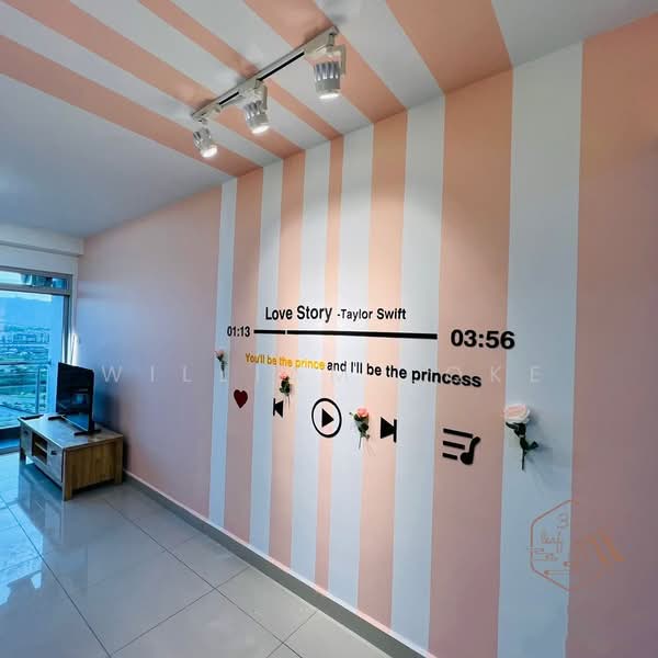 Service Residence for Rent at D'Putra Suites - William Loke - Living Room - PropertyGuru.com.my