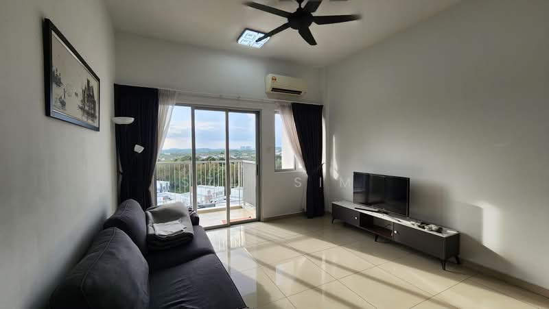 Service Residence for Rent at Jadite Suites - Szli Sim - Living Room - PropertyGuru.com.my