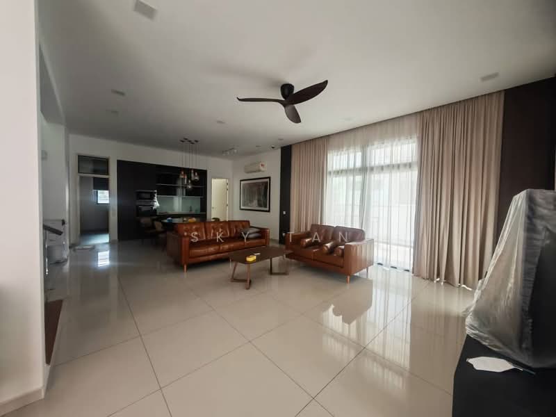 Semi-Detached House for Sale in Eco Botanic (Iskandar Puteri (Nusajaya)) - Sky Tan - Living Room - PropertyGuru.com.my