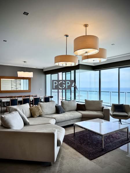 Kondominium untuk Dijual di Springtide Residences - KK Kwok - Living Room - PropertyGuru.com.my