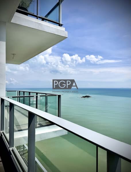 Kondominium untuk Dijual di Springtide Residences - KK Kwok - Balcony - PropertyGuru.com.my
