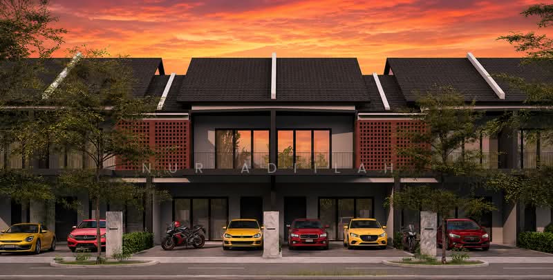 2-storey Terraced House for Sale in Lunas (Kedah) - Nur Adiilah - Exterior - PropertyGuru.com.my