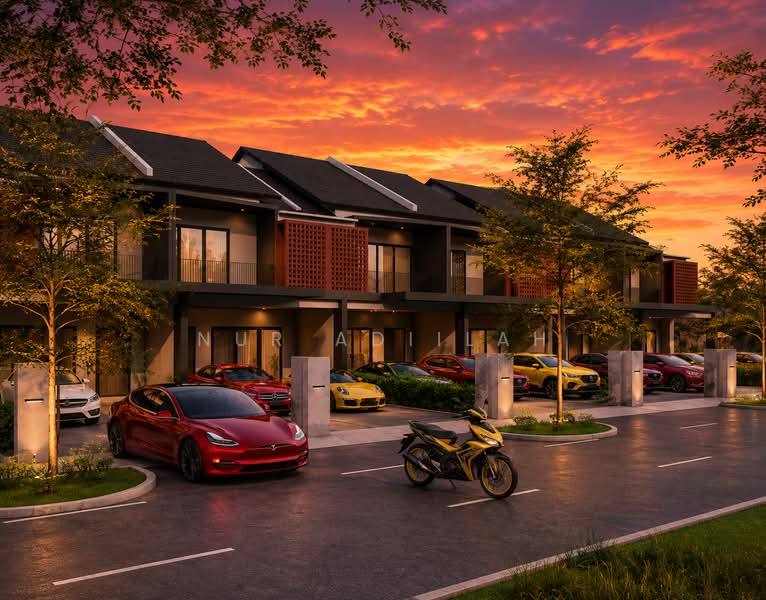 2-storey Terraced House for Sale in Lunas (Kedah) - Nur Adiilah - Exterior - PropertyGuru.com.my