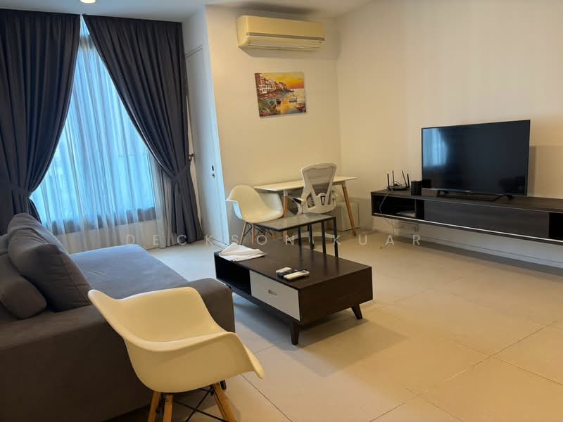 Service Residence for Rent at Arcoris SOHO - Deckson Kuar - Living Room - PropertyGuru.com.my