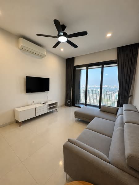 Servis Apartment untuk Disewa di ViiA Residences - Peter Cheong - Living Room - PropertyGuru.com.my