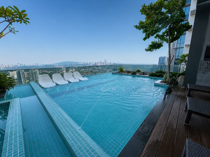 Servis Apartment untuk Disewa di ViiA Residences - Peter Cheong - Pool - PropertyGuru.com.my