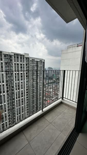 Service Residence for Sale at M Oscar - Zarema Kulbuzheva - Balcony - PropertyGuru.com.my
