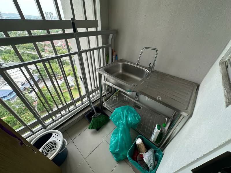 Servis Apartment untuk Dijual di Cantara Residences - Karl Phang - Balcony - PropertyGuru.com.my