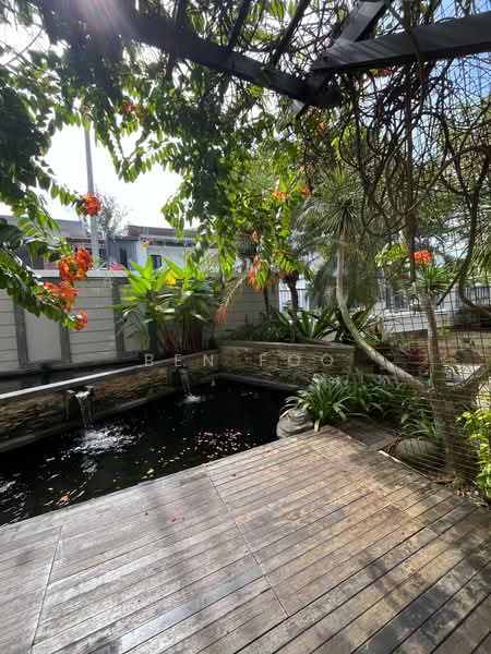 Semi-Detached House for Sale in Taman Sutera (Johor Bahru) - Ben Foo - Garden - PropertyGuru.com.my