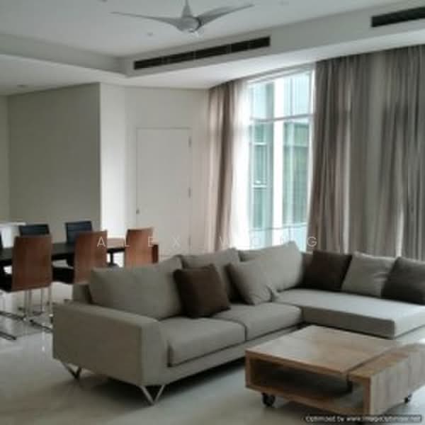 Servis Apartment untuk Disewa di Quadro Residences - Alex Wong - Living Room - PropertyGuru.com.my