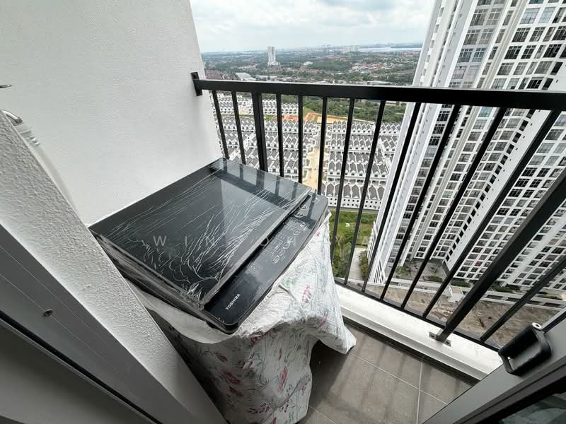 Service Residence for Rent at Midas @ Seri Alam - Winson Yap - Balcony - PropertyGuru.com.my