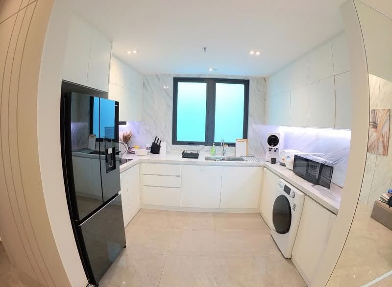 Condominium for Sale at Ooak Serviced Apartments @ Kiara 163 - Jannah Ali - Kitchen - PropertyGuru.com.my