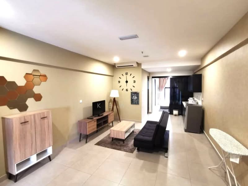 Service Residence for Rent at Flexus Signature - Kew . - Living Room - PropertyGuru.com.my