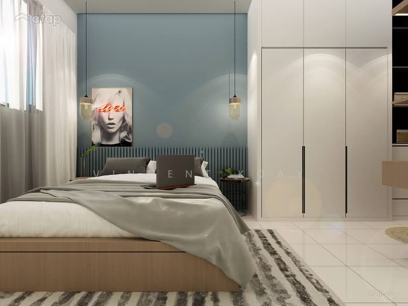 Servis Apartment untuk Dijual di FORESHORE RESIDENCE - Vincent Koay - Bedroom - PropertyGuru.com.my