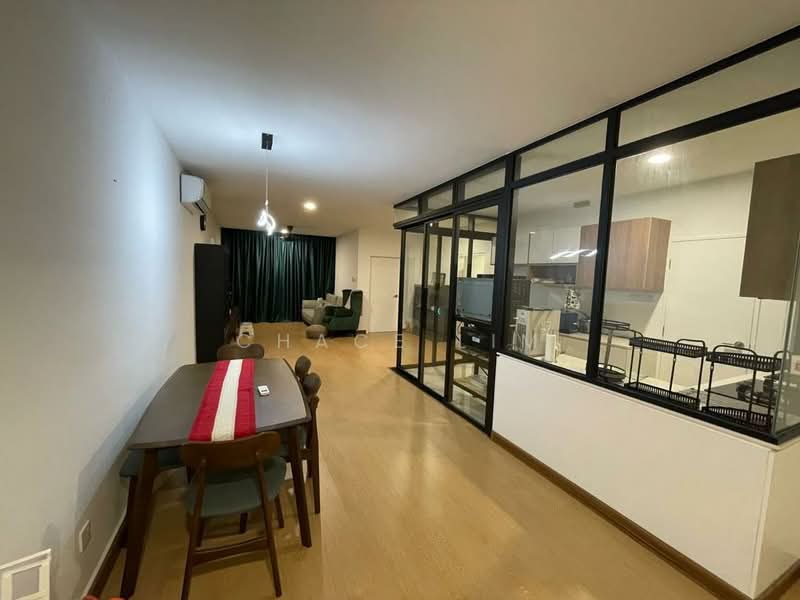 Service Residence for Rent at AraTre' Residences - Chace Lim - Living Room - PropertyGuru.com.my