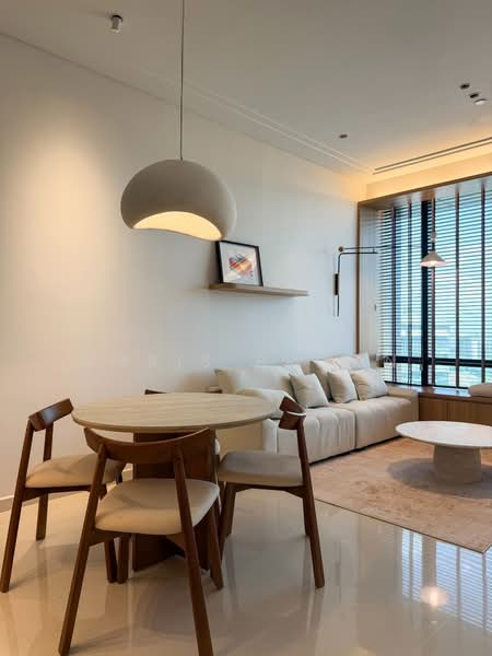 Servis Apartment untuk Disewa di Regent Suites @ Pavilion Damansara Heights - Chris Brown - Living Room - PropertyGuru.com.my