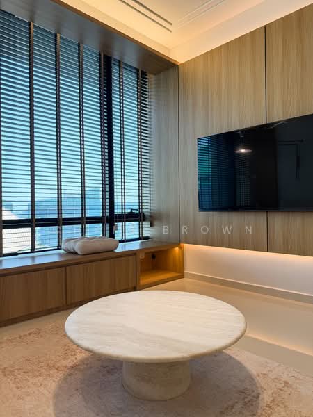 Servis Apartment untuk Disewa di Regent Suites @ Pavilion Damansara Heights - Chris Brown - Living Room - PropertyGuru.com.my