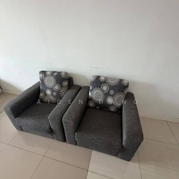 Servis Apartment untuk Disewa di The Elements - Aiden Dang - Living Room - PropertyGuru.com.my
