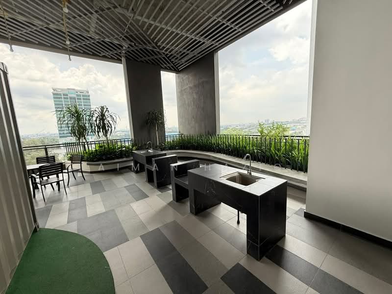 Servis Apartment untuk Dijual di Alinea Suites - Aiman Haziq - Balcony - PropertyGuru.com.my