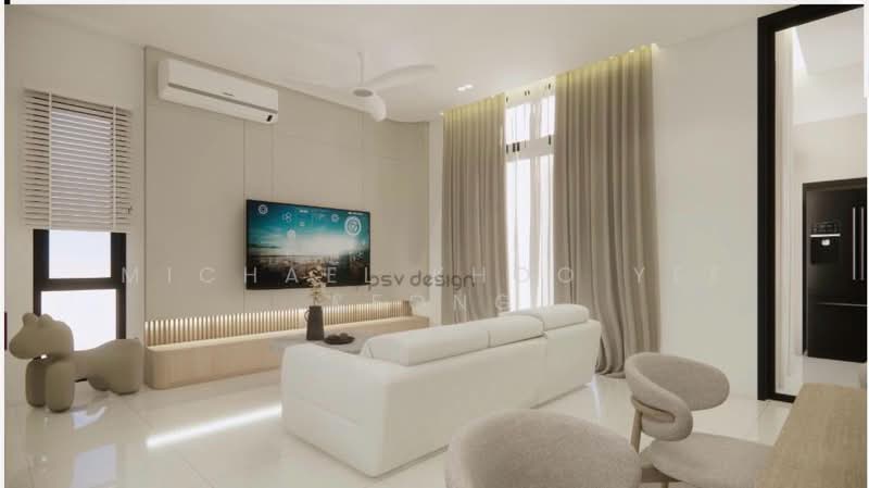 Semi-Detached House for Rent in Setia Alam (Selangor) - Michael Khoo Yee Keong - Living Room - PropertyGuru.com.my
