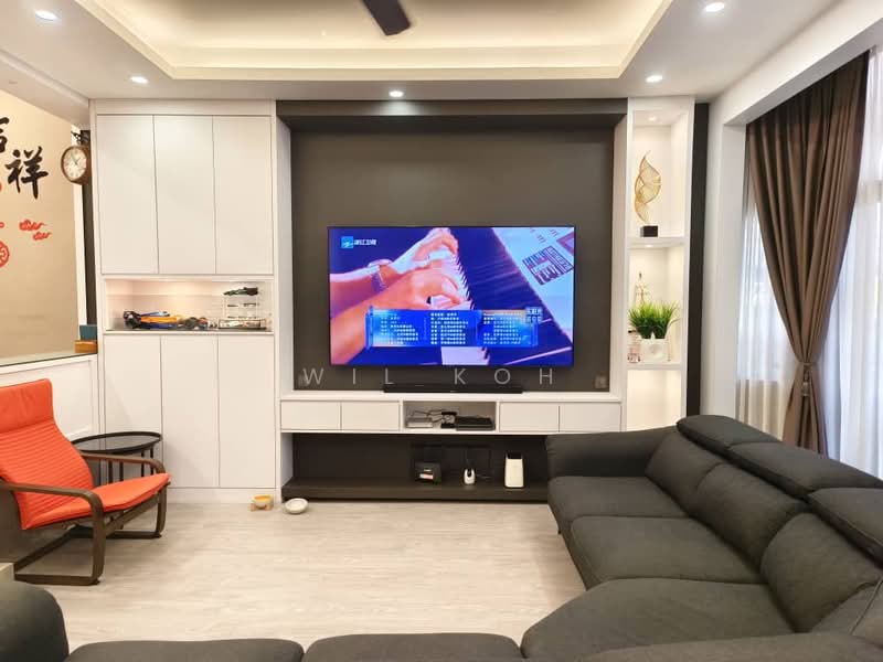 Rumah Teres 2 Tingkat untuk Dijual di Sungai Long (Bandar Sungai Long) - Wil Koh - Living Room - PropertyGuru.com.my