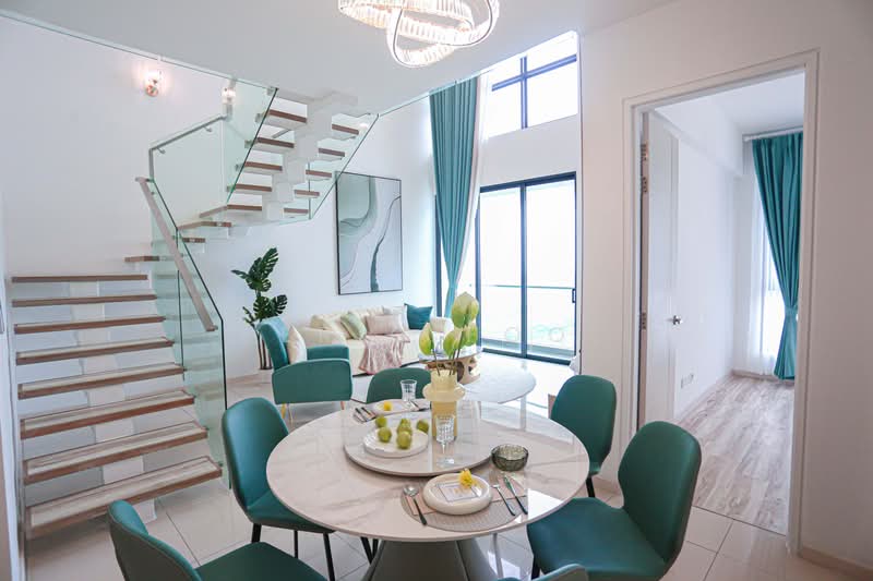 Service Residence for Sale at The M @ Medini Macrolink - Eric Foo - Living Room - PropertyGuru.com.my