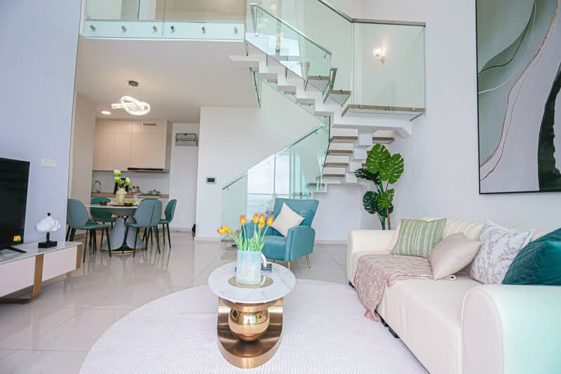 Service Residence for Sale at The M @ Medini Macrolink - Eric Foo - Living Room - PropertyGuru.com.my