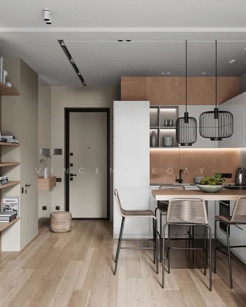 Servis Apartment untuk Dijual di FORESHORE RESIDENCE - Vincent Koay - Kitchen - PropertyGuru.com.my
