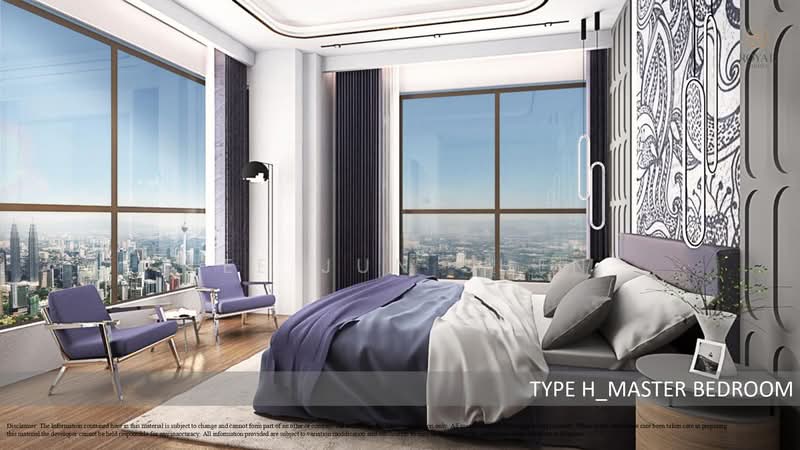 Kondominium untuk Dijual di Royal Garden @ Sri Putramas - Jason Lee - Master Bedroom - PropertyGuru.com.my