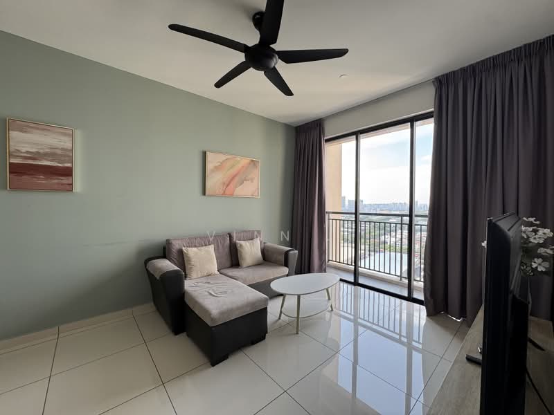 Service Residence for Rent at Kenwingston Skylofts - Vinn . - Living Room - PropertyGuru.com.my