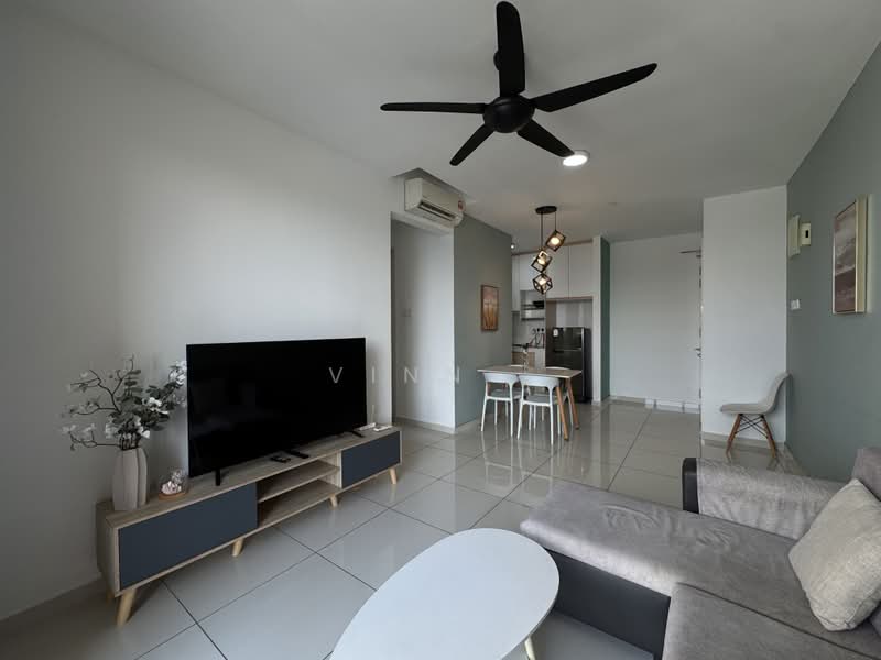Service Residence for Rent at Kenwingston Skylofts - Vinn . - Living Room - PropertyGuru.com.my