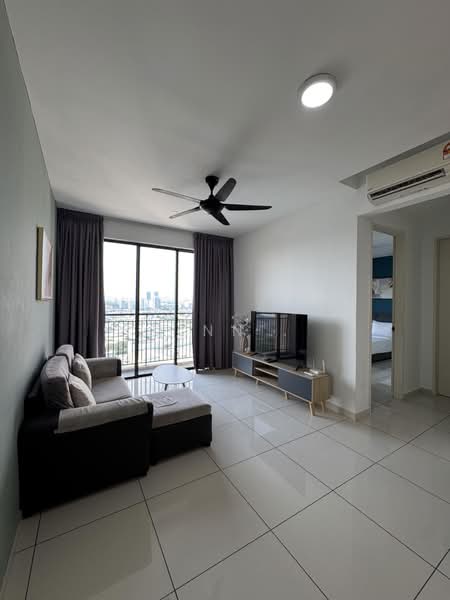 Service Residence for Rent at Kenwingston Skylofts - Vinn . - Living Room - PropertyGuru.com.my