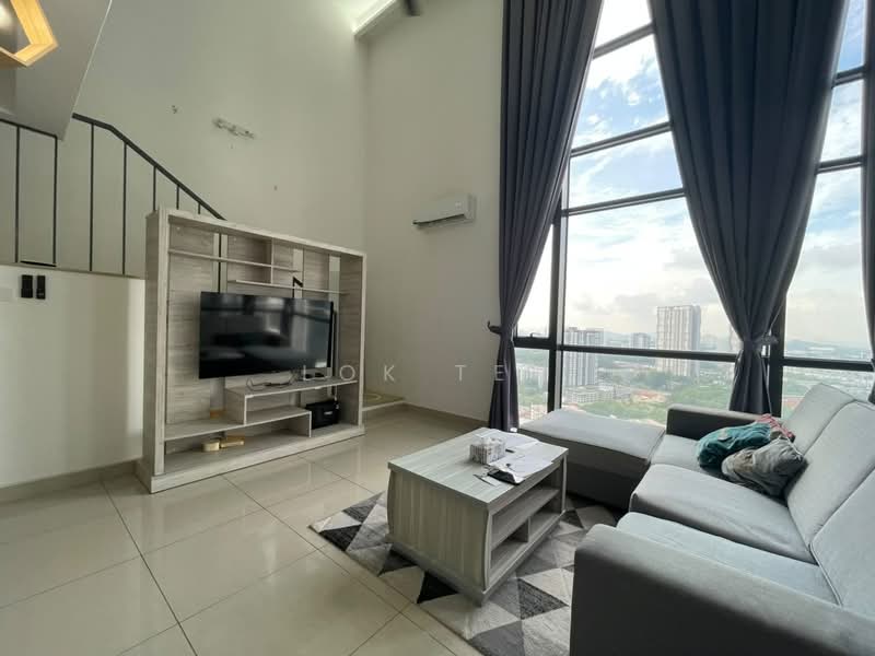 Service Residence for Rent at Eclipse Residence @ Pan'gaea - Lok Teh - Living Room - PropertyGuru.com.my